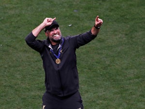 Jurgen Klopp celebrates victory in the Champions League with Liverpool on 1 June 2019