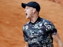 Kyle Edmund at the French Open on May 28, 2019