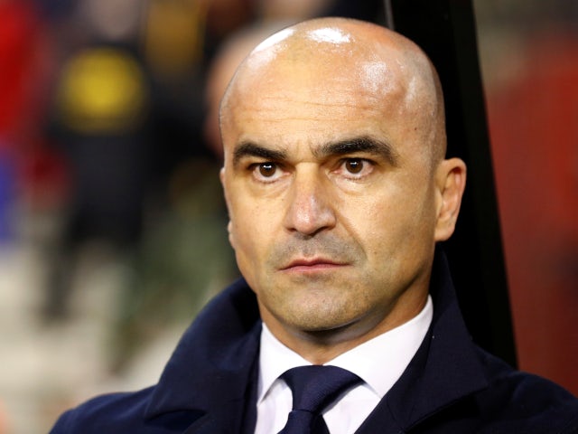 Roberto Martinez pictured ahead of Belgium's Euro 2020 qualifier against Russia on March 21, 2019
