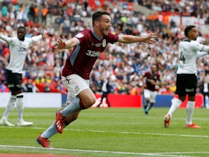 Villa hold off Derby to seal Premier League return