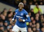 Manchester City defender Eliaquim Mangala pictured during his loan spell with Everton in February 2018