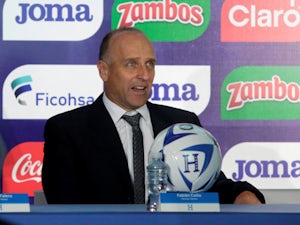 Fabian Coito is unveiled as Honduras manager in February 2019.