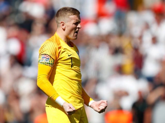 Jordan Pickford relishing competition for England place