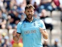 Liam Plunkett pictured in a World Cup warm-up match in May 2019