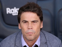 Rubi pictured in charge of Espanyol in March 2019
