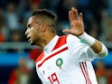 Leganes forward Youssef En-Nesyri in action for Morocco at the 2018 World Cup
