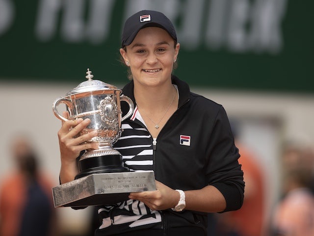 Ashleigh Barty shrugs off added pressure of being Grand Slam champion