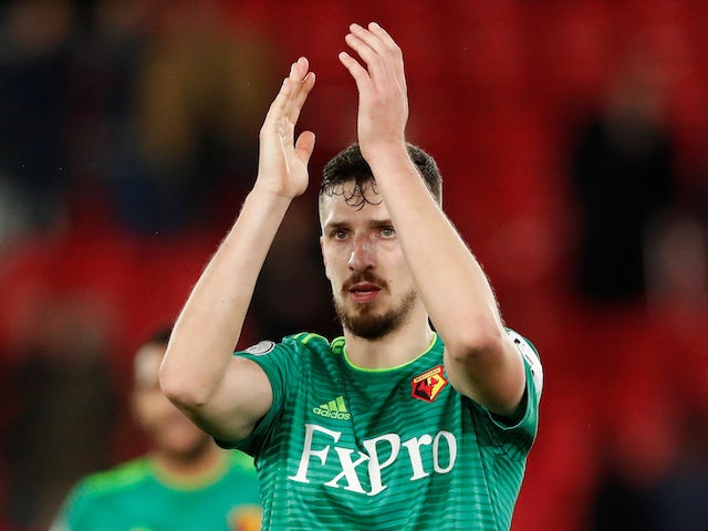 Watford without Cathcart for Arsenal clash