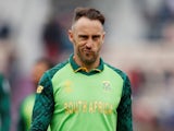 Faf du Plessis pictured in June 10, 2019