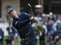 Justin Rose in action on day two of the US Open on June 14, 2019