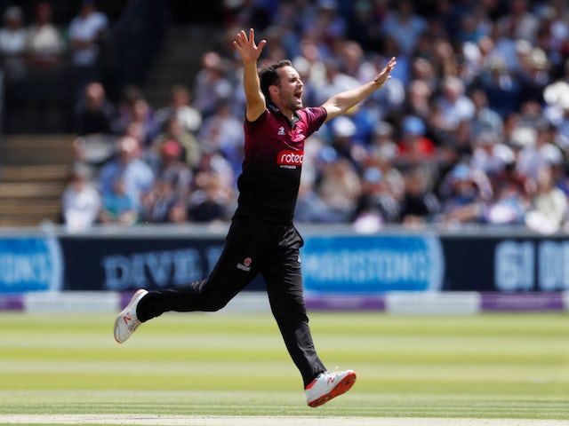 Seven-wicket Lewis Gregory stars for Somerset against Kent