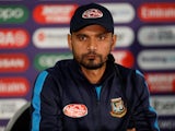 Bangladesh cricketer Mashrafe Mortaza pictured in June 2019