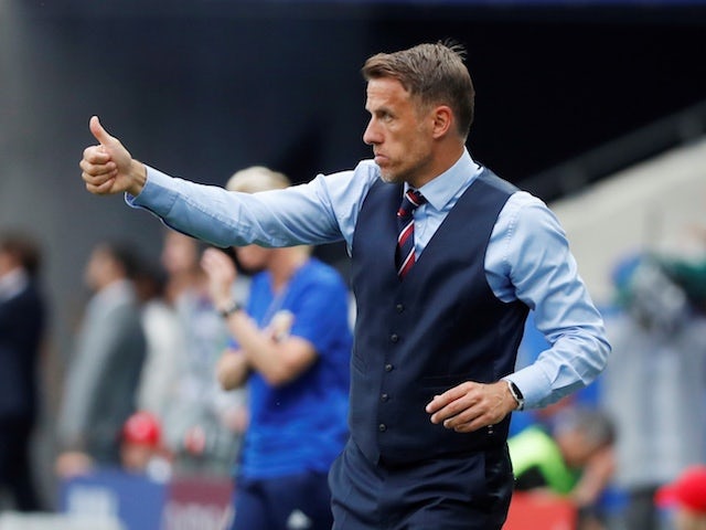 Phil Neville: 'Three wins from three would be strong statement'