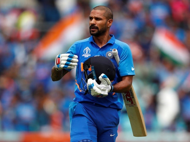 Dhawan sparkles in India's victory over Australia