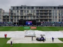 A general shot of a washed out Cricket World Cup match in Bristol on June 11, 2019