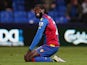 Togo forward Emmanuel Adebayor pictured in action for Crystal Palace in April 2016