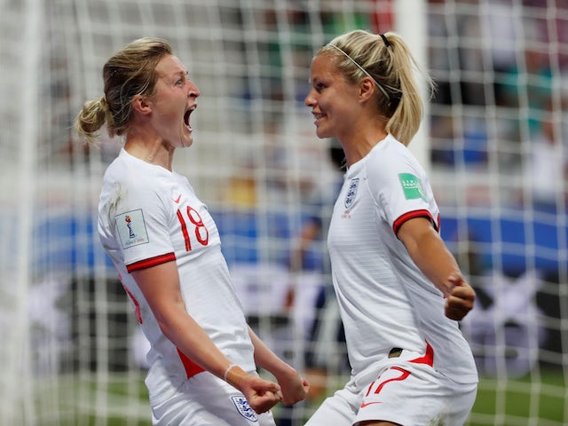 Result: Ellen White brace ensures top spot for England