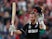 New Zealand batsman Kane Williamson celebrates scoring a century against South Africa on June 19, 2019