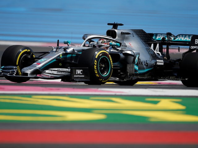 Lewis Hamilton fastest in first French GP practice
