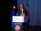 Former UEFA president Michel Platini pictured in September 2016