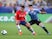 Chile's Alexis Sanchez in action with Uruguay's Giovanni Gonzalez at the Copa America on June 24, 2019
