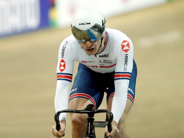 Great Britain's Olympic cyclists return to velodrome for first time
