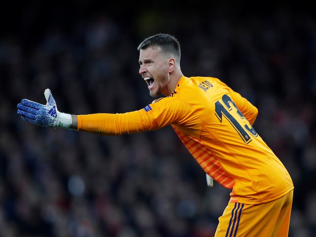 Valencia goalkeeper Neto pictured in May 2019