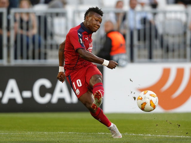 Samuel Kalu in action for Bordeaux on October 4, 2018