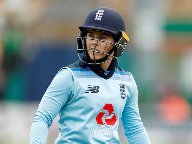 Tammy Beaumont 'not too bothered' to miss out on T20 hundred in England win