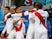 Peru players celebrate Yoshimar Yotun's goal against Chile in the Copa America semi-finals on July 3, 2019