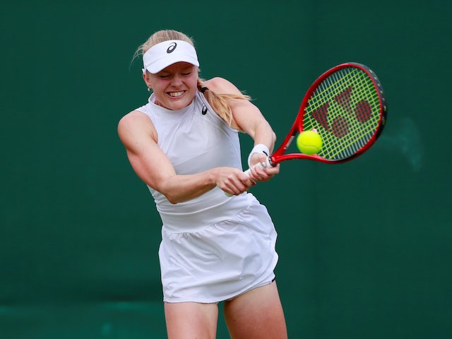Harriet Dart picks up first Wimbledon win in front of Duchess of Cambridge