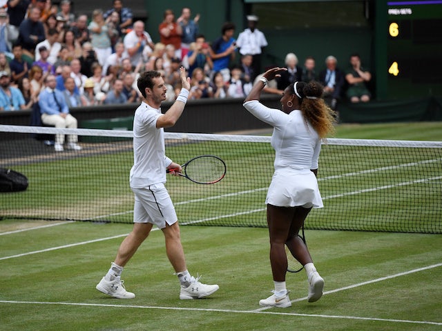 Social media enjoys 'Andy and Serena show' as duo pair up for mixed doubles win