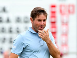 Robert Rock misses eagle putt for a 59 as he takes the lead at the Irish Open