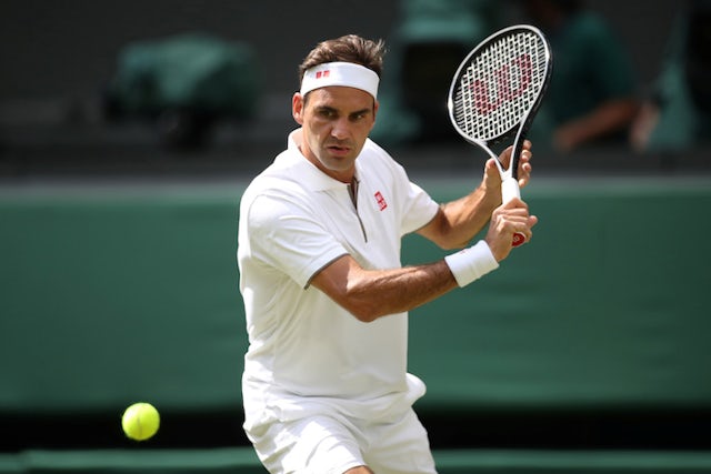 Roger Federer overcomes first-set wobble to thump Lloyd Harris