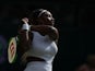 Serena Williams in action at Wimbledon on July 2, 2019