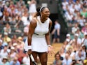 Serena Williams in action at Wimbledon on July 6, 2019
