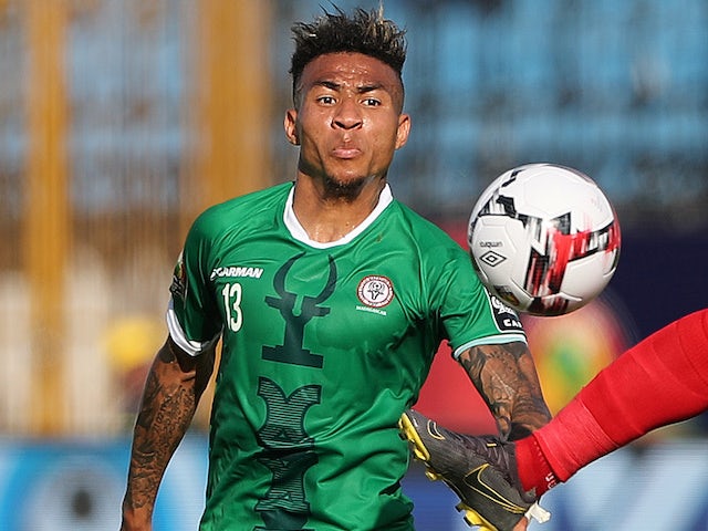 Anicet Abel in action for Madagascar on June 27, 2019