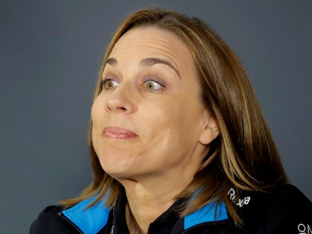 Claire Williams pictured on April 26, 2019