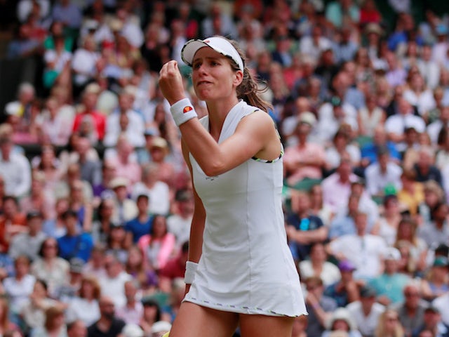 Johanna Konta's Wimbledon dream over after defeat to Barbora Strycova