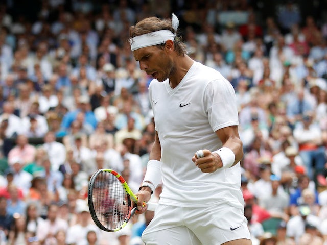 Rafael Nadal powers through to Wimbledon quarter-finals
