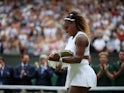 Serena Williams pictured after her defeat to Simona Halep in the Wimbledon final on July 13, 2019