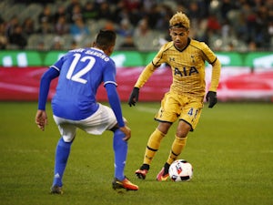 Tottenham Hotspur attacker Marcus Edwards pictured in July 2016