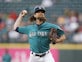 Result: Mike Leake three outs away from perfect game as Mariners crush Angels