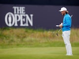 England's Tommy Fleetwood during the first round at The Open on July 18, 2019