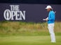England's Tommy Fleetwood during the first round at The Open on July 18, 2019
