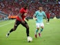 Manchester United midfielder Paul Pogba in action against Inter Milan in the International Champions Cup on July 20, 2019