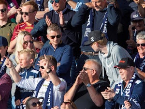 Manchester United boss Ole Gunnar Solskjaer pictured watching Kristiansund in action against Molde in May 2019