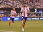 Atletico Madrid's Diego Costa celebrates scoring against Real Madrid in the International Champions Cup on July 26, 2019