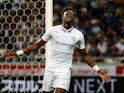 Tammy Abraham celebrates scoring for Chelsea on July 23, 2019