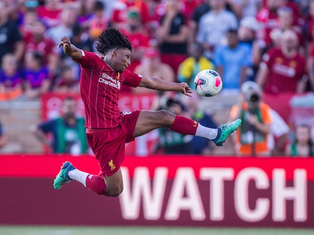 Liverpool youngster Yasser Larouci stretchered off after horror tackle